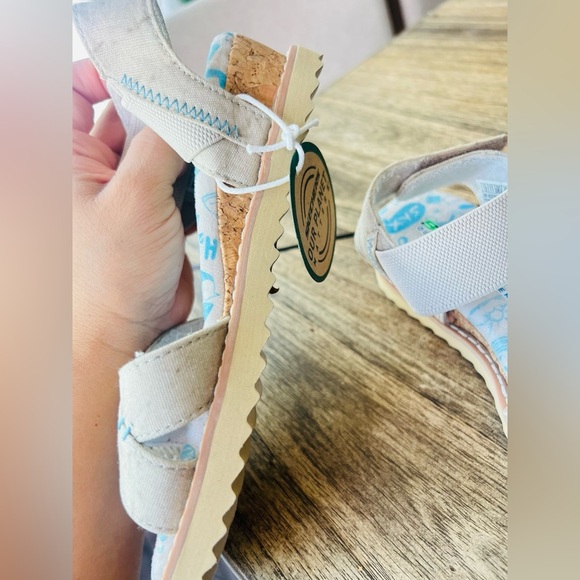 Skechers Kids' Bobs Desert Kiss Eco Sweetie - Natural size 12 NEW WITH TAGS - Picture 7 of 9